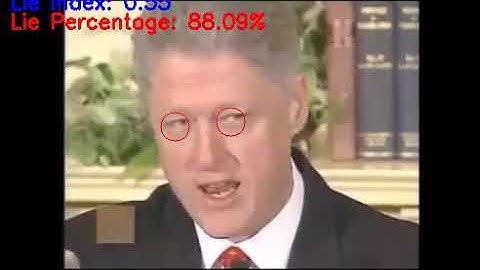 AI based lie detection test