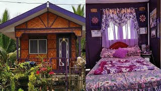 Bahay Kubo Design and Ideas theme purple