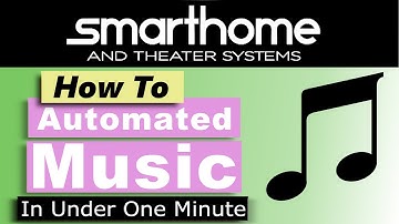 Crestron Home OS - create media scene in less than one minute