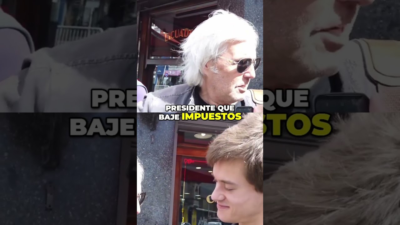 "NUNCA VI ALGO ASÍ COMO MILEI"