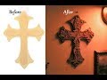 Transforming a Dollar Store find into a Celtic Cross Amazing DIY