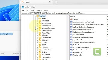 Turn off Auto Complete suggestions in File Explorer of Windows 11