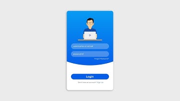 How To Create Login Form In HTML and CSS | Sign In Form Design - [ Modern UI Design ]