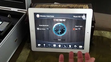 Smart Hotel On ipad By Smart-G4 SBUS Automation