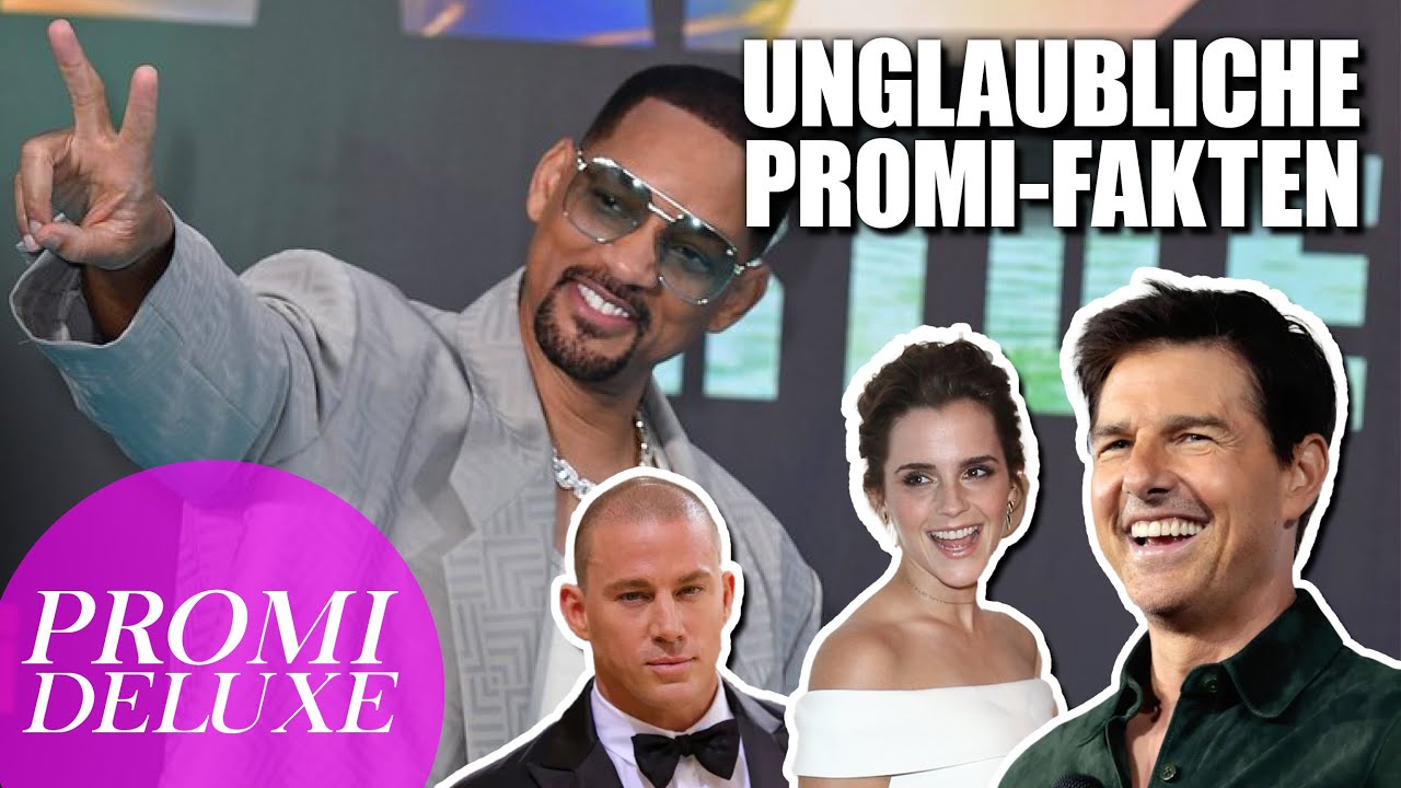 10 überraschende Promi-Fakten, die Dich verblüffen werden