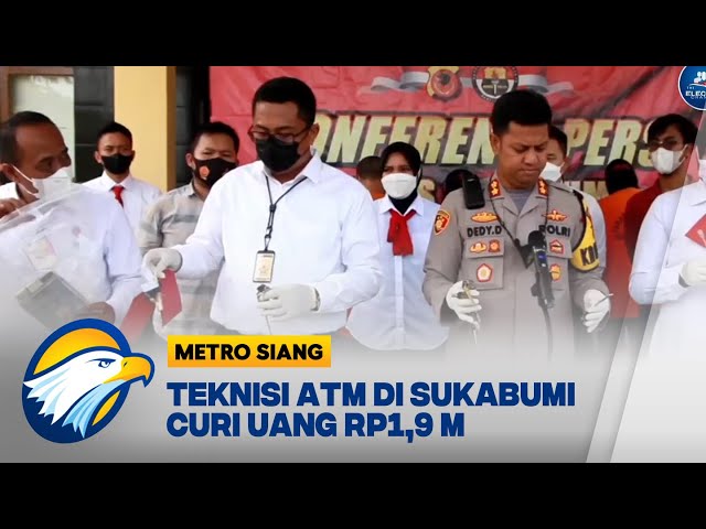 Teknisi ATM di Sukabumi Curi Uang Rp1,9 M class=