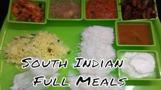 South Indian Full Meals || Madhuri