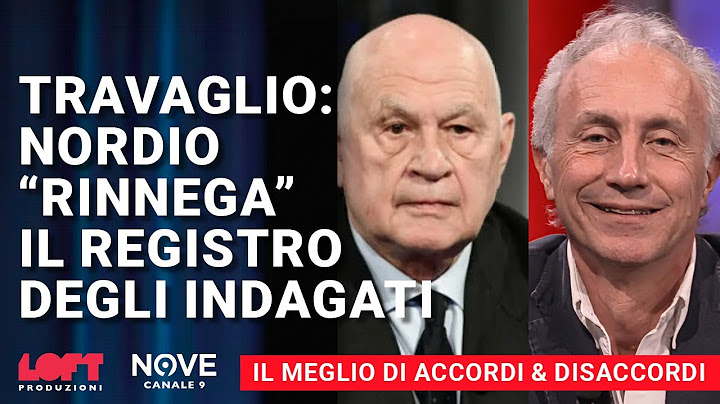Travaglio: Nordio "rinnega" il registro degli indagati