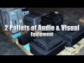 Audio/Visual Equipment: Camera, Subwoofer, Receiver, Projector and more on GovLiquidation.com