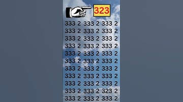 Optical Illusion Eye Test: Only 20/20 HD Vision People can Find 323 #shortsfeed#ytshorts#shorts#fyp