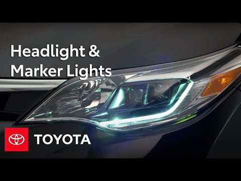 Toyota How-To: Headlight & Marker Lights | Toyota