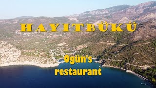 Бухта Hayitbükü и ресторан Ogün&#39;s restaurant, Турция