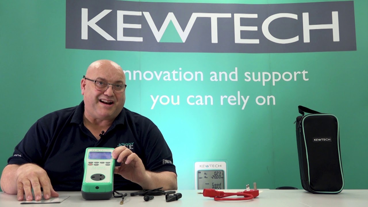 EZYPAT battery opperated PAT tester - YouTube