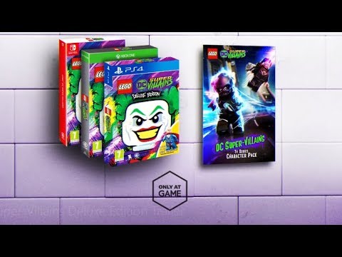 amme fjerne Tilsvarende LEGO DC Super Villains Deluxe Edition Trailer - YouTube