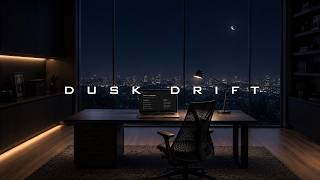 Deep Focus Music ~ Dusk Drift ~ Alpha Waves Ambient for Calm Focus