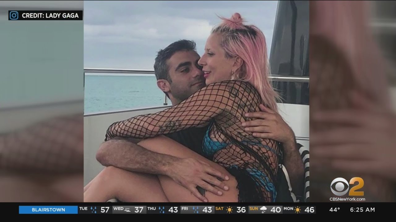 Lady Gaga Posts Instagram Pic With New BF - YouTube