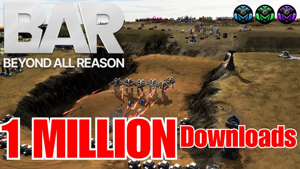 RTS 1 Million Downloads Celebration Event KOTH match | Beyond All Reason