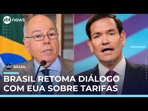 Video mauro-vieira-deve-visitar-washington-para-discutir-tarifas-dos-eua-sbt-brasil