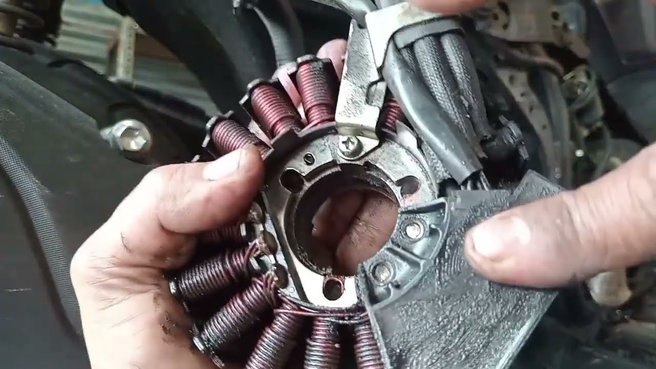 Sensor Ckp penyebab Yamaha Nmax 155 new sering mogok dan MIL nyala terus