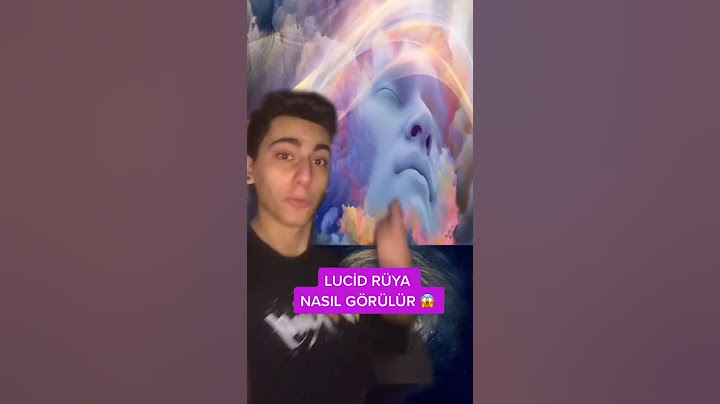 LUCİD RÜYA NASIL GÖRÜLÜR😱