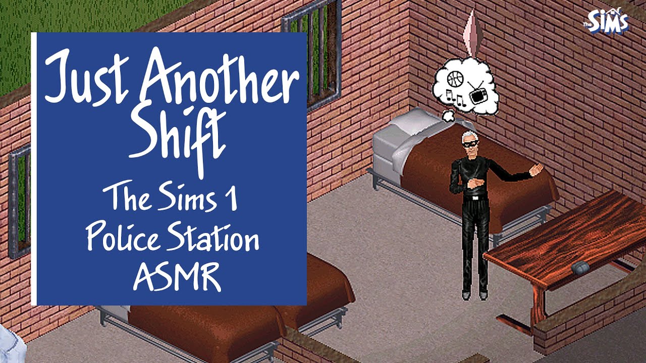 Everyday Life at the Police Station | The Sims 1 Cozy Long Play (No commentary, original sounds)