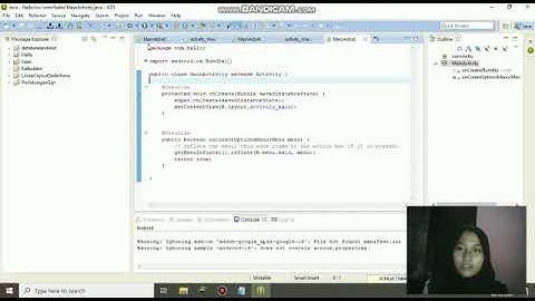 membuat aplikasi linear layout dengan aplikasi eclipse