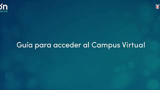 Aprende a ingresar a nuestro Campus Virtual #Carrión