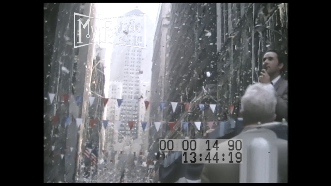 1969 Chicago Ticker Tape Parade For Apollo 11 (Silent)