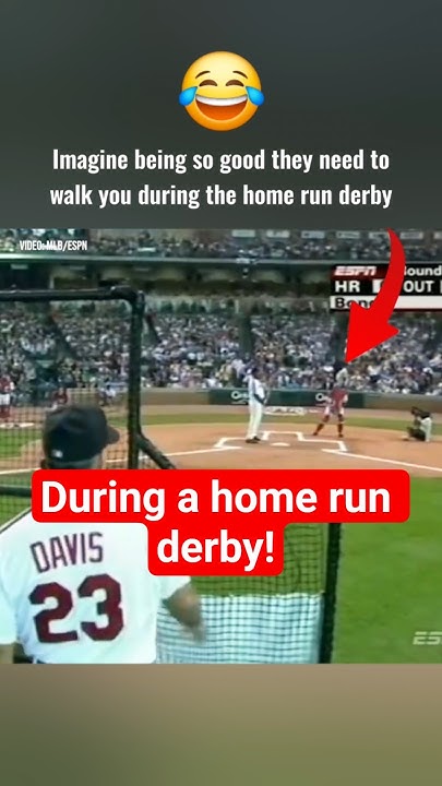 Intentional Walk During A Home Run Derby #mlb - YouTube