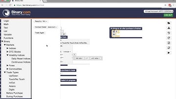 How to Create D’Alembert strategy using Binary Bot Creator - Binary.com