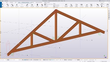 Creating Timber Trusses | Tekla Structures