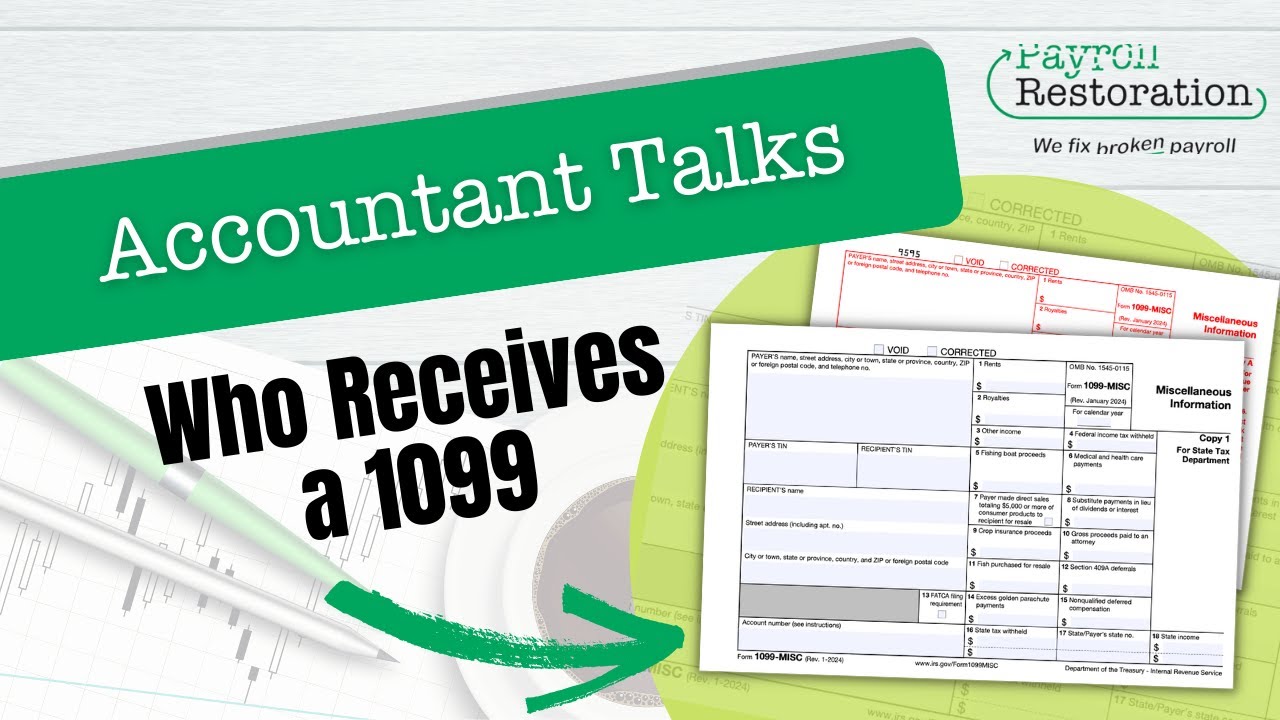 Accountant Talk Who Receives A 1099 YouTube Accountant Talk Who Receives A 1099 YouTube