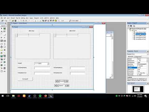Tutorial Pemrograman VIsual Basic Pengaturan Keuangan part 3 - YouTube