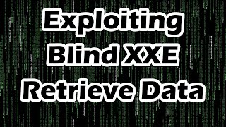 Exploiting blind XXE to retrieve data via error messages