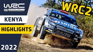 WRC Rally Highlights : WRC Safari Rally Kenya 2022 : WRC2 Results and Final Day Rally Action