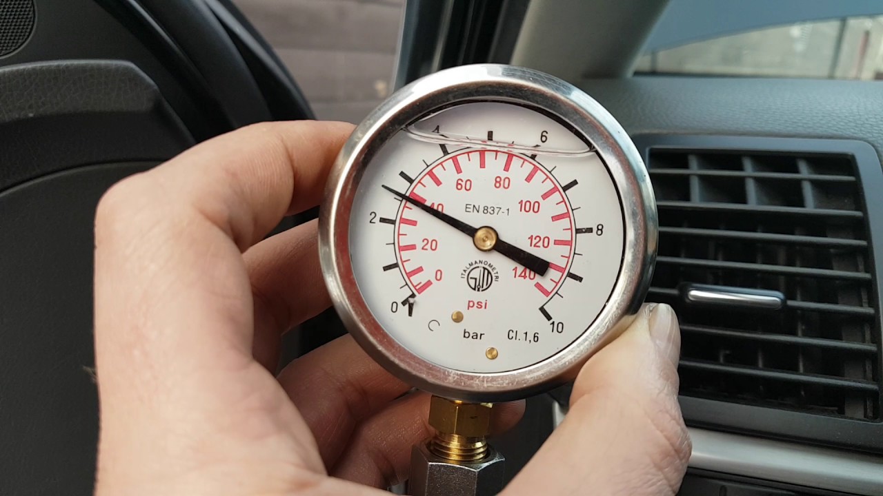 Замер давления масла на V10 tdi - YouTube
