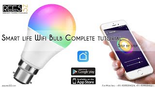 How to use Smart Wi-fi Bulb using Smart Life app Alexa Home Automation Complete Tutorial screenshot 5