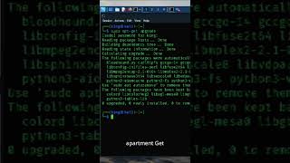 Upgrading packages exist in system use apt get upgrade @KingHoker5 #kalilinux #commandstutorial
