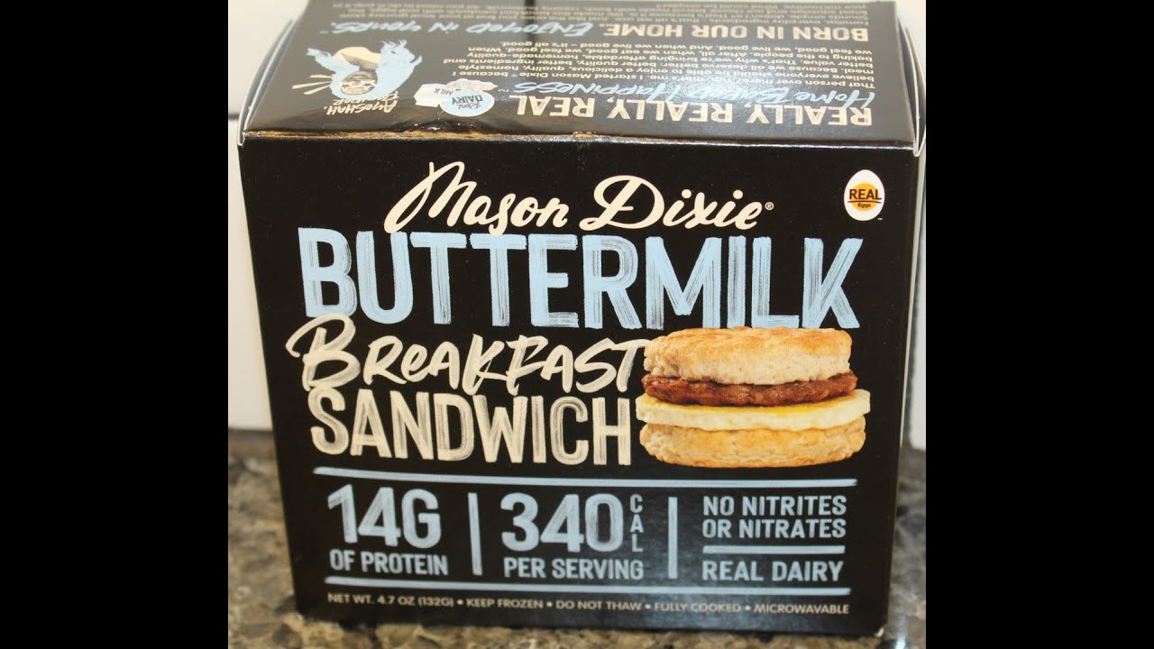 Mason Dixie Buttermilk Breakfast Sandwich Review YouTube