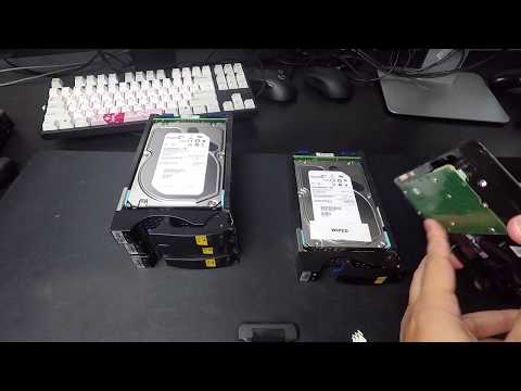 10TB for $70! How to format 520b sector SAS drives to 512b - EMC, Netapp, HP, Dell, etc.