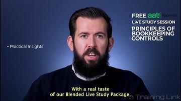 Free AAT Live Class: Principles of Bookkeeping Controls (POBC) | Training Link