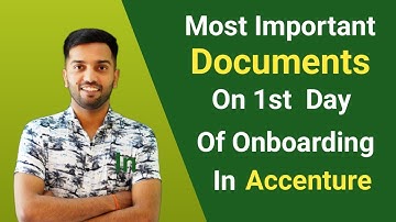 Documents needed for 1st day of Joining in Accenture || All documents List for Accenture Joining