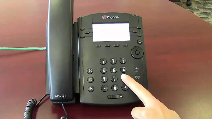 Tele-Data Solutions Training Video: Polycom VVX 300 - Dialing External Number