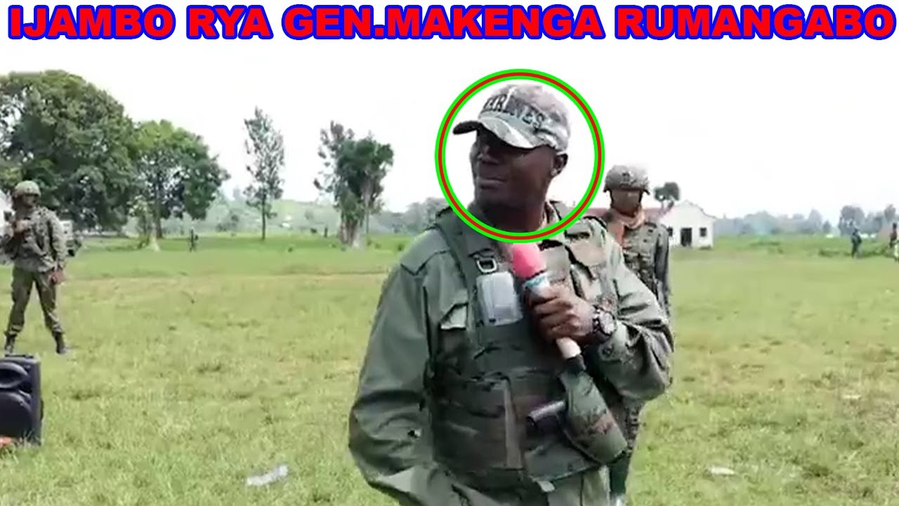 VIDEO Y'AMATEKA🚨GEN.MAKENGA YASUYE INGABO ZE RUMANGABO AHAVIRA IJAMBO RIKOMEYE!
