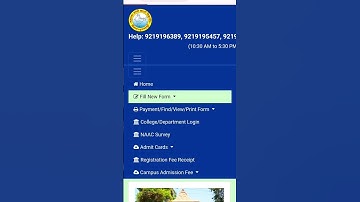 How to fill MGKVP UG exam form UG (NEP) SEMESTER YEAR2 SEM3 B.A B.B.A B.COM B.SC #exam #ug #mgkvp