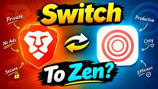 Brave User Tries Zen Browser for the First Time (Step By Step) screenshot 4