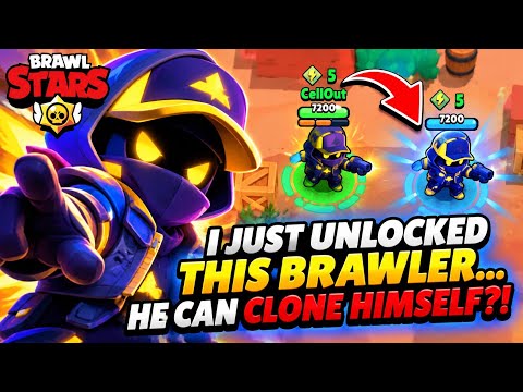 I Just Unlocked This Brawler… He Can CLONE Himself?! 😳 | Brawl Stars