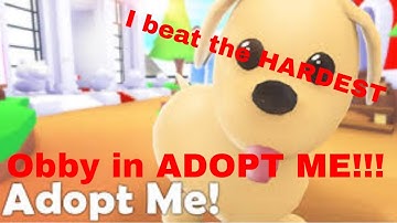 I beat the HARDEST obby on Adopt me Tiny Isles | Roblox