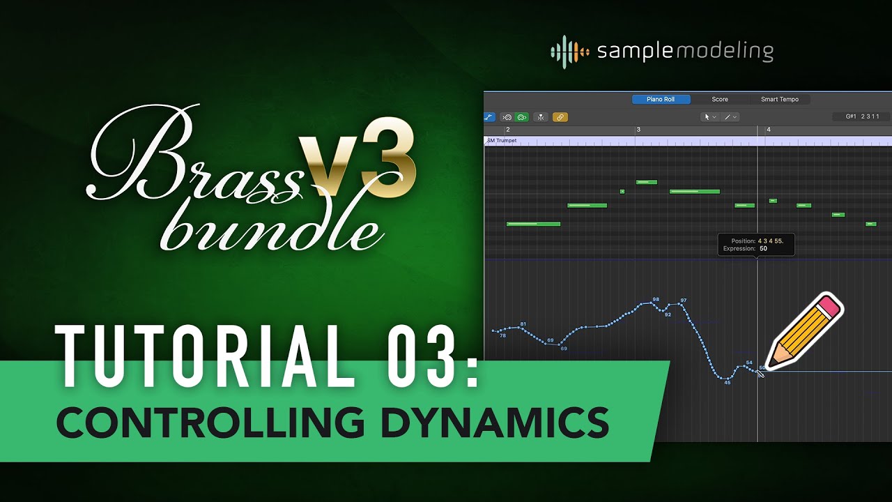 Brass Dynamic Control Samplemodeling Brass | Tutorial 03 - Dynamics (CC11) - YouTube