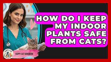 How Do I Keep My Indoor Plants Safe From Cats? - Happy Cat Handbook